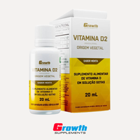 Vitamina D2 Vegano Sabor Menta - 20ml