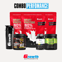 [COMBO PERFORMANCE] Kit com 2 Whey Protein 80% Concentrado 1kg + 1 Pré-Treino + 1 Creatina + 1 Coqueteleira 700ml + 1 Multivitamínico