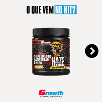 [COMBO ESSENCIAIS] Kit com 2 Whey 1kg + 2 Creatinas 250g + Pré-Treino Haze + Multivitamínico 120caps