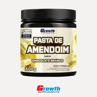 Pasta de Amendoim Sabor Chocolate Branco - 500g
